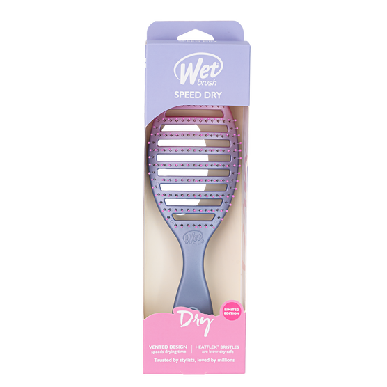 ESCOVA DE CABELO SPEED DRY OMBRE ROSA/ROXA